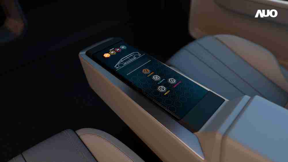杏悦2以人性化设计打造多变形态中控显示(Morphing Center Control)，，，不使用时仅平面显示信息，，，，进行操作时，，显示器则会动态隆起，，，，转变成3D实体按钮，，，，并有触觉回馈，，，，展示人机互动新体验